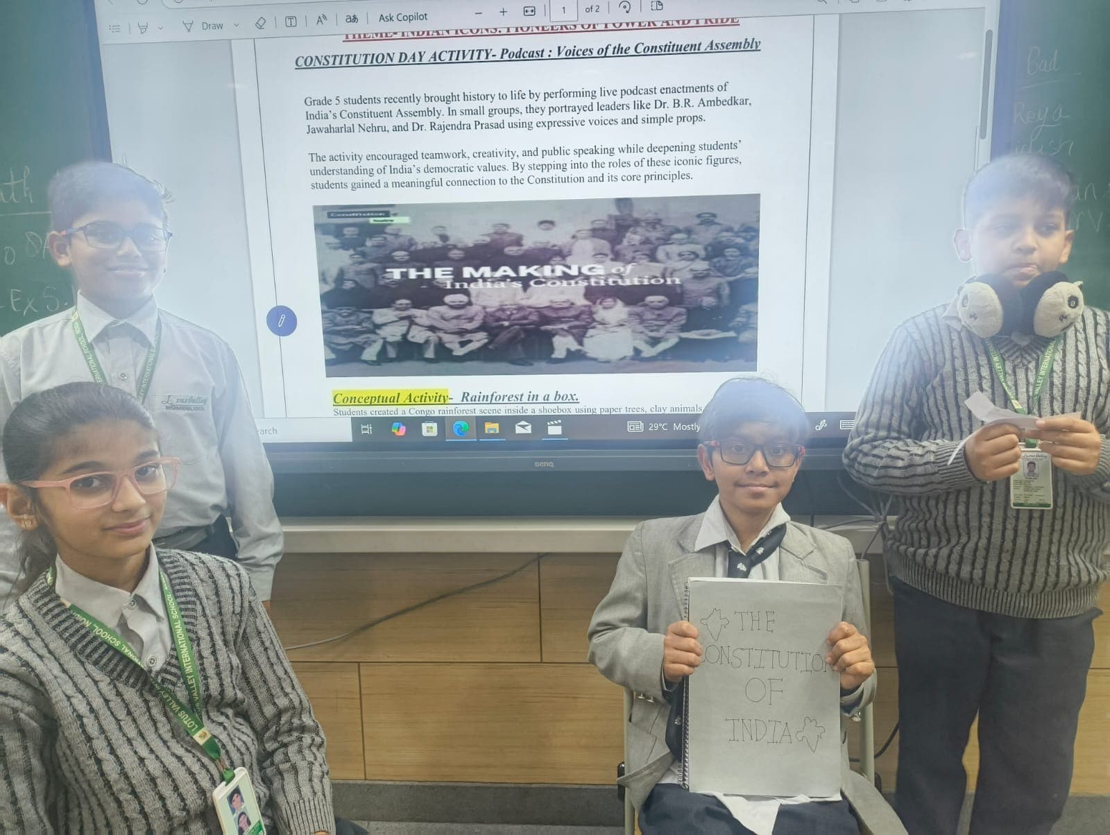 Constitution Day Activity Report