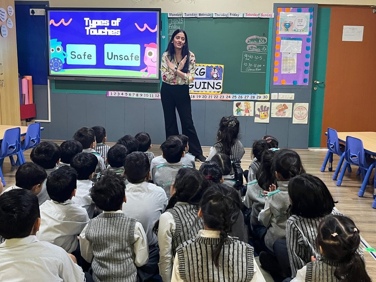 Safe and Unsafe Touch Sessions | Pre-Primary (Nur–UKG)