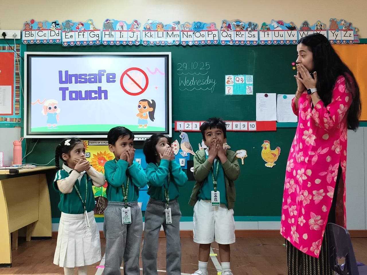 Safe and Unsafe Touch Sessions | Pre-Primary (Nur–UKG)